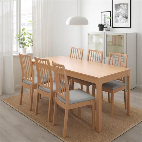 ikea oak table|ikea ekedalen table oak.